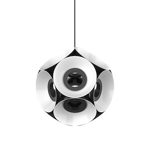 Magellan - 136W LED Chandelier-31.25 Inches Tall and 31.38 Inches Wide - 936264