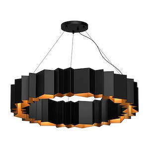 Akira - 12 Light Chandelier-7.13 Inches Tall and 40 Inches Wide