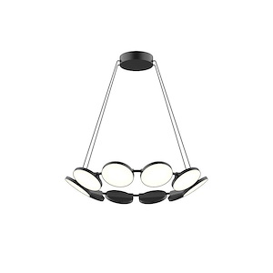 Novel - 82W LED Chandelier-5.25 Inches Tall and 24.63 Inches Wide