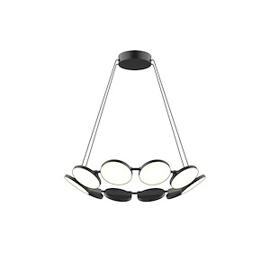 Novel - 82W LED Chandelier-5.25 Inch Tall and 24.63 Inch Wide - 1373073