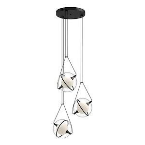 Aries - 29W LED Chandelier-7.88 Inches Tall and 17.63 Inches Wide - 1287927