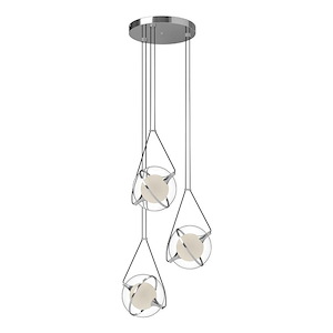 Aries - 29W LED Chandelier-7.88 Inches Tall and 17.63 Inches Wide - 1287927