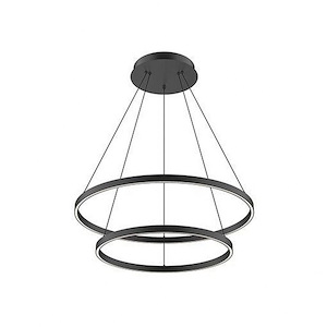 Cerchio - 113W LED Chandelier-1.38 Inches Tall and 31.5 Inches Wide - 1287923