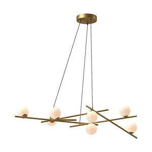 Amara - 33W LED Chandelier-10.25 Inches Tall and 16.5 Inches Wide - 1288671