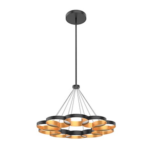 Maestro - 86W LED Chandelier-20 Inches Tall and 32.25 Inches Wide