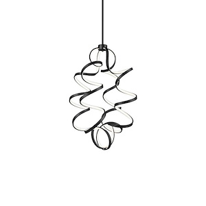 Synergy - 107W LED Chandelier-34.63 Inches Tall and 23.63 Inches Wide