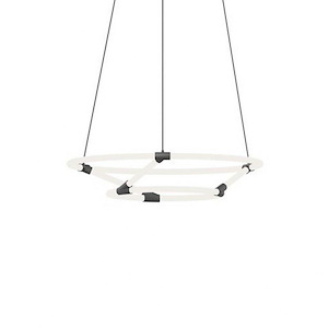 Chicago Loop - 30 Inch 50W LED Chandelier