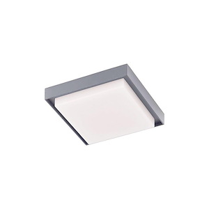 Ridge - 21W LED Outdoor Flush Mount-1.5 Inches Tall and 6.75 Inches Wide