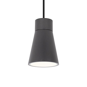 Harlowe - 20W LED Outdoor Pendant-11.75 Inches Tall and 7.88 Inches Wide
