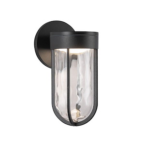 Davy - 16W LED Outdoor Wall Sconce-10.75 Inch Tall and 5 Inch Wide - 1343186