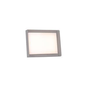 Dynamo - 12W 1 LED Outdoor Wall Mount-5.63 Inches Tall and 7.75 Inches Wide