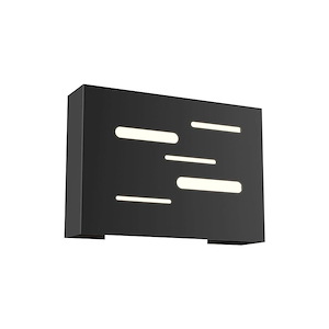 Dynamo - 12W LED Outdoor Wall Mount-5.63 Inches Tall and 8 Inches Wide
