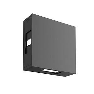 Canyon - 12W LED Outdoor Wall Mount-6.75 Inches Tall and 6.75 Inches Wide