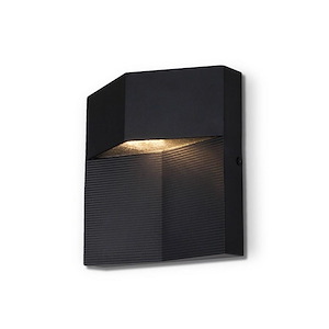Element - 9W LED Outdoor Wall Mount-8 Inches Tall and 8 Inches Wide