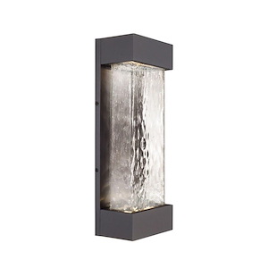 Moondew - 25W LED Outdoor Wall Mount-18 Inches Tall and 6 Inches Wide - 726599