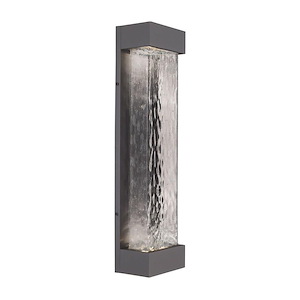 Moondew - 31W LED Outdoor Wall Mount-24 Inches Tall and 6 Inches Wide - 726598