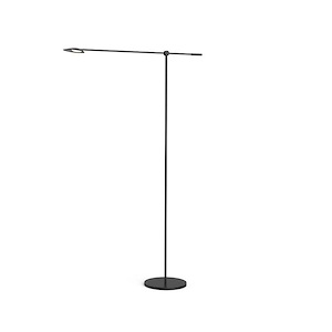 Rotaire - 7W LED Floor Lamp-54.38 Inches Tall and 10 Inches Wide