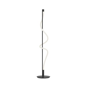 Cursive - 20W LED Floor Lamp-60 Inches Tall and 12 Inches Wide