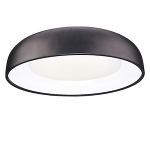Beacon - 60W LED Round Flush Mount-5.88 Inches Tall and 24 Inches Wide