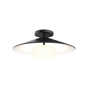 Cruz - 13W LED Flush Mount-6.38 Inches Tall and 15 Inches Wide
