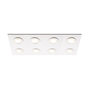 Broadway - 120W LED Flush Mount-1.25 Inches Tall and 15 Inches Wide