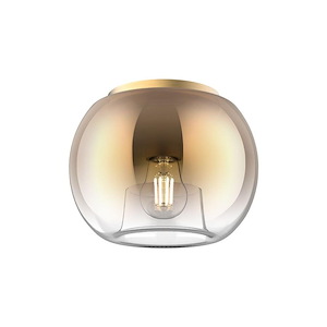 Samar - 1 Light Flush Mount-6 Inches Tall and 7.5 Inches Wide