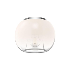 Samar - 1 Light Flush Mount-6 Inches Tall and 7.5 Inches Wide