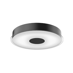 Parker - 32W LED Flush Mount-2.5 Inches Tall and 15.5 Inches Wide