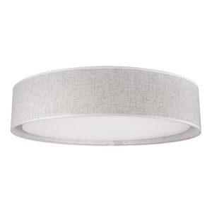 Dalton - 30W 5 CCT LED Flush Mount-5.25 Inch Tall and 20 Inch Wide - 1343229