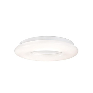 Cumulus - 27W LED Flush Mount-3.88 Inches Tall and 18 Inches Wide