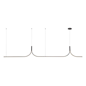 Thread - 60W LED Linear Pendant-17 Inch Tall and 1.25 Inch Wide - 1365492