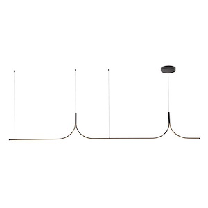 Thread - 60W LED Linear Pendant-17 Inch Tall and 1.25 Inch Wide - 1365491