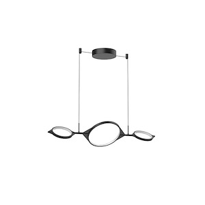 Serif - 22W LED Linear Pendant-3.25 Inches Tall and 9.75 Inches Wide - 1054689