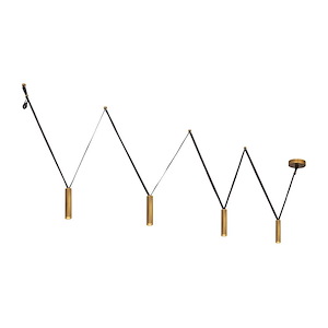 Mason - 42 W LED Linear Pendant-9.13 Inch Tall and 2 Inch Wide - 1343242
