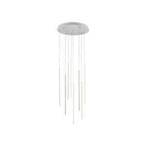 Chute - 72W LED Pendant-21.63 Inches Tall and 19 Inches Wide