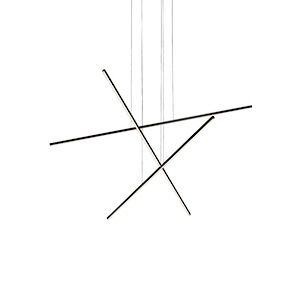 Vega Minor - 69W LED Multi Pendant-0.5 Inch Tall and 47.25 Inch Wide - 1343243