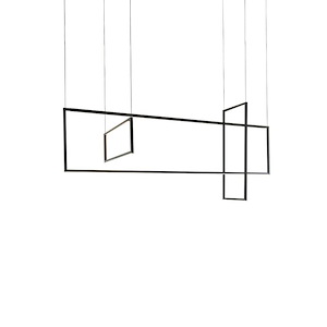 Arkell - 83W LED Pendant-24 Inch Tall and 19 Inch Wide