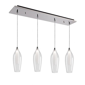Victoria - 11W LED Pendant-11 Inch Tall and 5.13 Inch Wide - 1388412