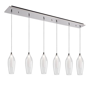 Victoria - 17W LED Pendant-11 Inch Tall and 5.13 Inch Wide - 1388413