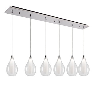Victoria - 17W LED Pendant-8.5 Inch Tall and 5.13 Inch Wide - 1388415