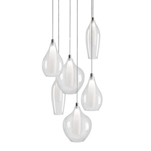 Victoria - 17W LED Pendant-131 Inches Tall and 13 Inches Wide - 726770