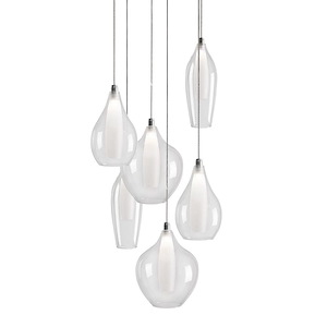 Victoria - 17W LED Pendant-131 Inch Tall and 13 Inch Wide - 726770