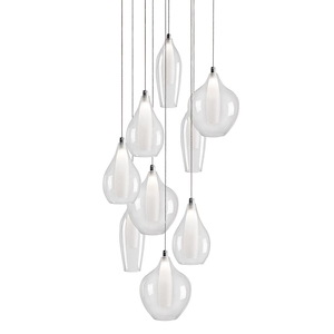Victoria - 25W LED Pendant-131 Inch Tall and 18.5 Inch Wide - 726769
