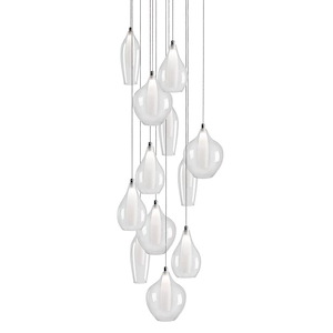 Victoria - 34W LED Pendant-131 Inches Tall and 19 Inches Wide - 726768