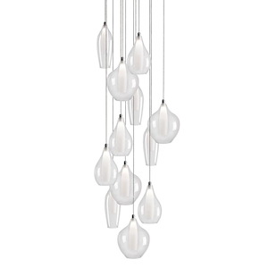 Victoria - 34W LED Pendant-131 Inch Tall and 19 Inch Wide - 726768