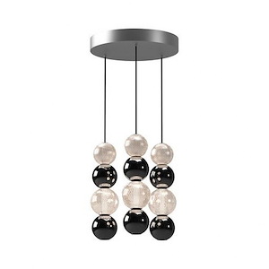 Onyx - 28W 3 LED Pendant-15.13 Inches Tall and 14.63 Inches Wide - 1288094