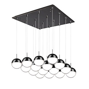 Pluto - 132W LED Pendant-6 Inch Tall and 19.38 Inch Wide - 1388437