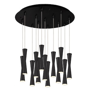 Robson - 182W LED Pendant-12.25 Inch Tall and 24 Inch Wide - 1388448