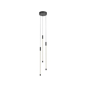 Motif - 21W 3 LED Pendant-20.63 Inches Tall and 5.5 Inches Wide