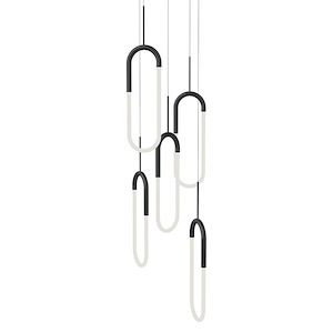 Huron - 50W LED Pendant-32.75 Inches Tall and 21.88 Inches Wide